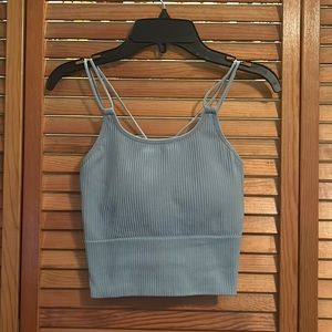 Cropped Tank Top Sz XS